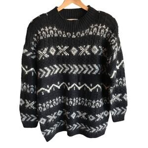 Forenza Vintage Mohair Blend Oversize Fuzzy Sweater size M NWT